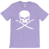 biker pirate skull bones swords T-Shirt