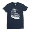 jurassic hoth Ladies Fitted T-Shirt