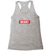 resist hypebeast Racerback Tank