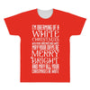 white christmas All Over Men's T-shirt