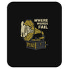 where words fail music speaks Mousepad