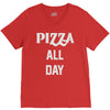 pizza all day V-Neck Tee