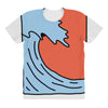 Wave All Over Women's T-shirt