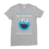 no cookies for santa Ladies Fitted T-Shirt