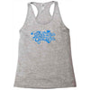 bargain paradise garage sign Racerback Tank