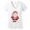 christmas santa Women's V-Neck T-Shirt