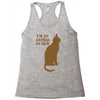 im an animal in bed Racerback Tank