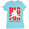 big pun yeeeh baby graphic Ladies Fitted T-Shirt