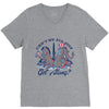 politics V-Neck Tee