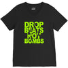 dub step drop beats not bombs black light skrillex ink hiphop dance V-Neck Tee