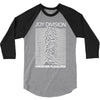 joy division unknown pleasures rock band 3/4 Sleeve Shirt