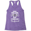 sorry this girl is already taken by a super sexy february boyfriend Racerback Tank