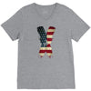 jake paul x american flag V-Neck Tee