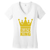 black king Women's V-Neck T-Shirt