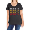 miami Ladies Curvy T-Shirt
