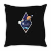 Space Triangle Throw Pillow