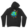 animal polygon around the planet Unisex Hoodie