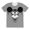 skull mickey cartoon All Over Women's T-shirt