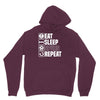 eat sleep spurs Hoodie