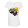 super fighting kart Maternity Scoop Neck T-shirt