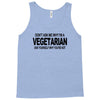 vegetarian ask yourself why not vegan food foodie tofu geek tee shirt Tank Top