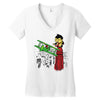 save the princess Women's V-Neck T-Shirt