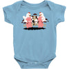 piggybacks and chicken fights Baby Onesie