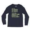 10 kinds of people binary Long Sleeve Shirts