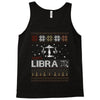 santa libra christmas ugly t shirts Tank Top