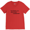 Alcohol Is A Solution V-Neck Tee