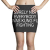 surely not everybody was kung fu fighting Mini Skirts