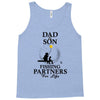 Dad And Son Fishing Partners For Life Tank Top