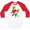 iron man (ironman parody) 3/4 Sleeve Shirt