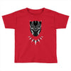 black panther minimalist Toddler T-shirt