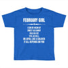 Super February Girl Toddler T-shirt