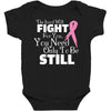 the lord will fight for you, you need only to be still Baby Bodysuit
