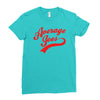 mens dodgeball average joe's joes Ladies Fitted T-Shirt
