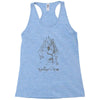 the philosopher's throne Racerback Tank