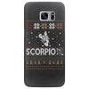 santa scorpio christmas ugly t shirts Samsung Galaxy S7 Edge