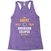 Great American Solar Eclipse 2017 Racerback Tank