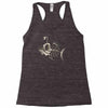 animal fishing tee graphic Racerback Tank