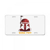 Boba Fett License Plate