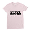 grill sergeant Ladies Fitted T-Shirt