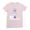 no probllama Ladies Fitted T-Shirt