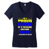 proud dad nurse Women's V-Neck T-Shirt
