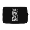 boat hair don't care Laptop sleeve