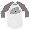 cloud say huh 3/4 Sleeve Shirt
