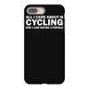 all i care about is cycling and maybe 3 people and food iPhone 8 Plus