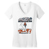 marty Women's V-Neck T-Shirt