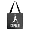 captain pinstripes Tote Bags